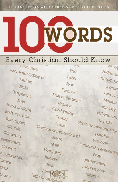 100 Words Every Christian Should Know