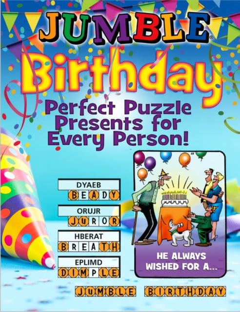 Jumble® Birthday: Perfect Puzzle Presents for Every Person!