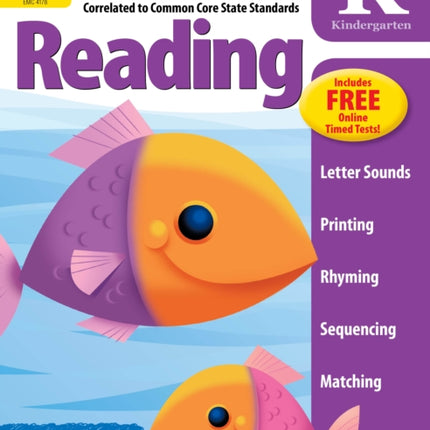 At-Home Tutor: Reading, Kindergarten Workbook