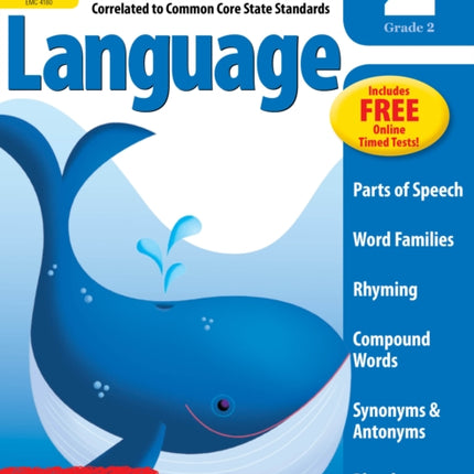 At-Home Tutor: Language, Grade 2 Workbook