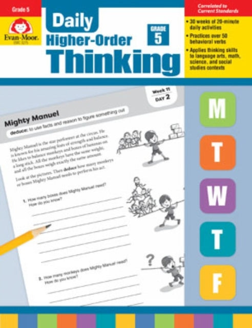 Daily Higher-Order Thinking, Grade 5 Teacher Edition