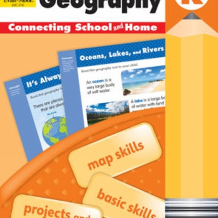 Skill Sharpeners: Geography, Kindergarten Workbook