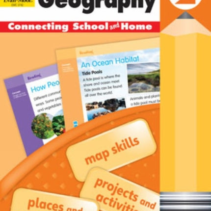 Skill Sharpeners: Geography, Grade 2 Workbook