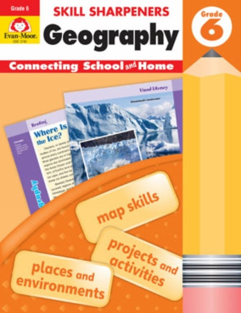 Skill Sharpeners: Geography, Grade 6 Workbook