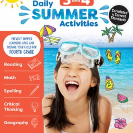 Daily Summer Activities: Between 3rd Grade and