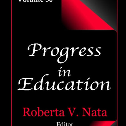 Progress in Education: Volume 30