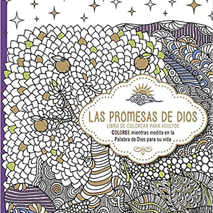 Las promesas de Dios  Libro de colorear para adultos / Gods Promises. Coloring B ook for Adults