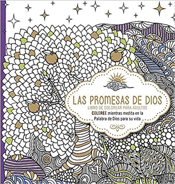 Las promesas de Dios  Libro de colorear para adultos / Gods Promises. Coloring B ook for Adults