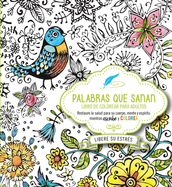 Palabras que sanan - diario de oración y libro de colorear / Healing Words