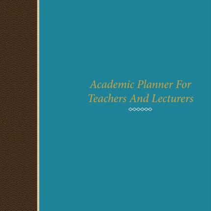 Academic Planner for Teachers and Lecturers