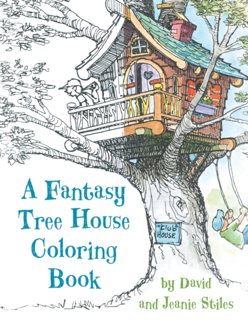 A Fantasy Tree House Coloring Book