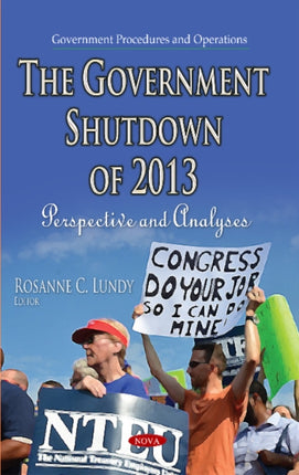 Government Shutdown of 2013: Perspective &
