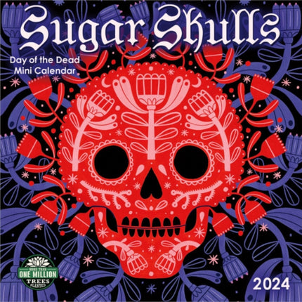 Sugar Skulls 2024 Mini Calendar: Day of the Dead