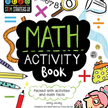 Stem Starters for Kids Math Activity Book: Packed with Activities and Math Facts