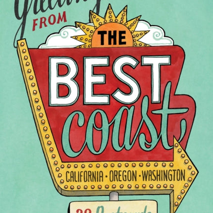 Greetings from the Best Coast: 32 Postcards