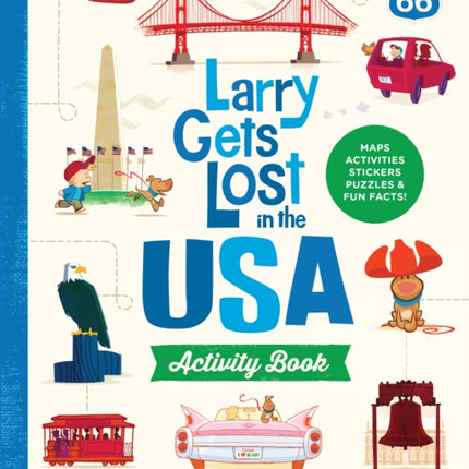 Larry Gets Lost in the USA Activity Book