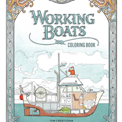 Working Boats Coloring Book