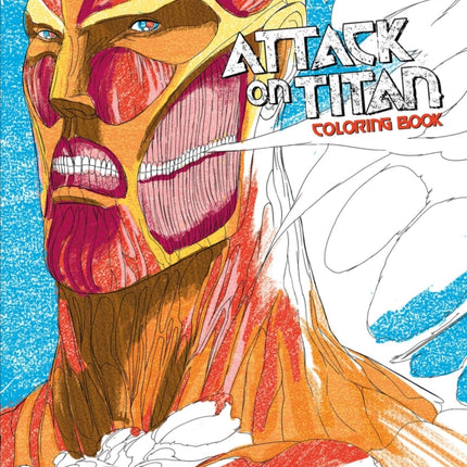 Attack On Titan Adult Coloring Book