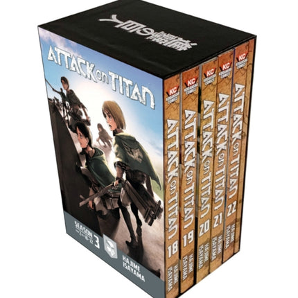 Attack On Titan Season 3 Part 2 Manga Box Set