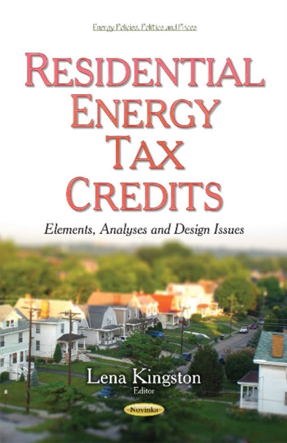 Residential Energy Tax Credits: Elements,