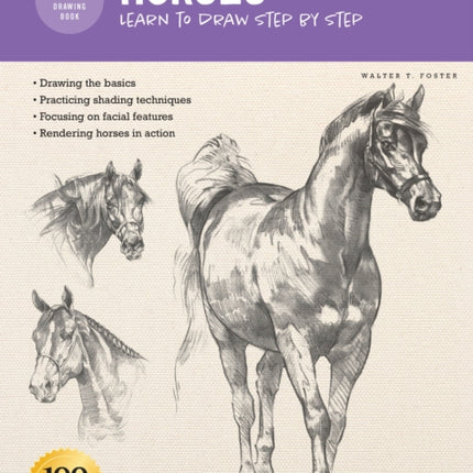 Drawing: Horses: Learn to draw step by step