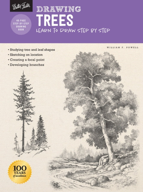 Drawing: Trees with William F. Powell: Learn to draw step by step