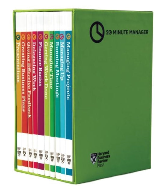 HBR 20Minute Manager Boxed Set 10 Books HBR 20Minute Manager Series