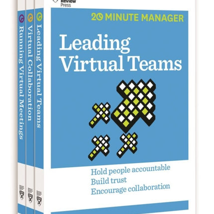 The Virtual Manager Collection 3 Books HBR 20Minute Manager Series