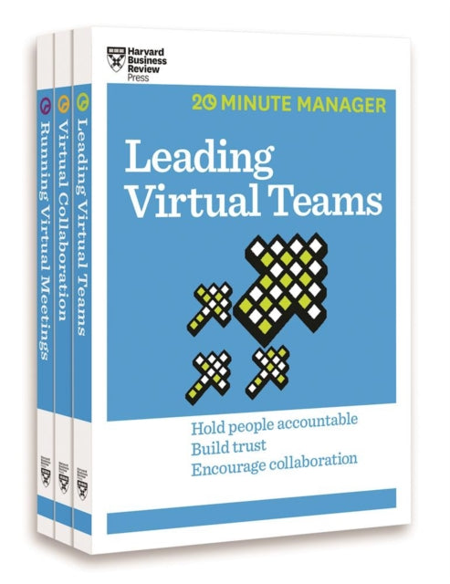 The Virtual Manager Collection 3 Books HBR 20Minute Manager Series