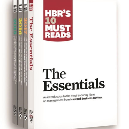 HBRs 10 Must Reads Big Business Ideas Collection 20152017 plus The Essentials 4 Books HBRs 10 Must Reads