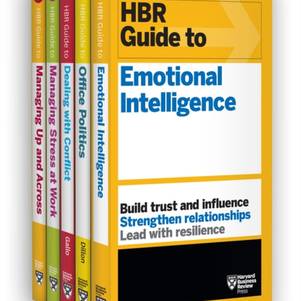 HBR Guides to Emotional Intelligence at Work Collection 5 Books HBR Guide Series