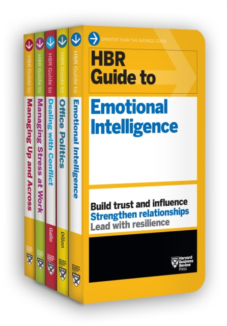 HBR Guides to Emotional Intelligence at Work Collection 5 Books HBR Guide Series