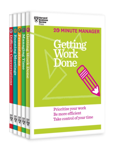 The HBR Essential 20Minute Manager Collection 5 Books HBR 20Minute Manager Series