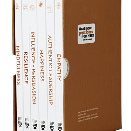 HBR Emotional Intelligence Boxed Set 6 Books HBR Emotional Intelligence Series