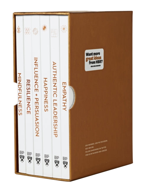 HBR Emotional Intelligence Boxed Set 6 Books HBR Emotional Intelligence Series