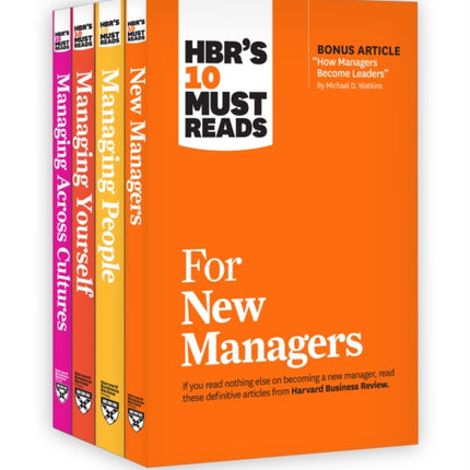 Hbrs 10 Must Reads for New Managers Collection