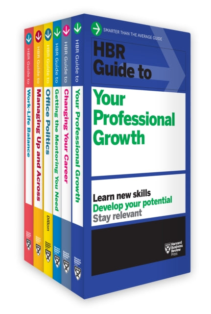 HBR Guides to Managing Your Career Collection 6 Books