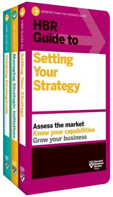 HBR Guides to Building Your Strategic Skills Collection 3 Books