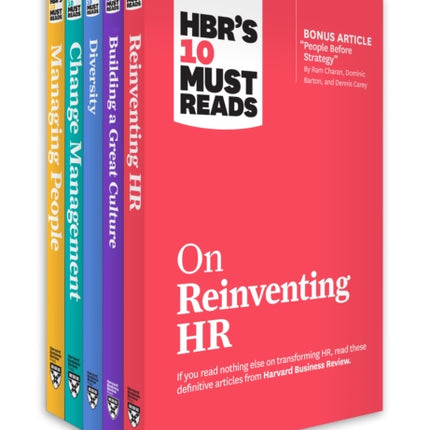 HBRs 10 Must Reads for HR Leaders Collection 5 Books