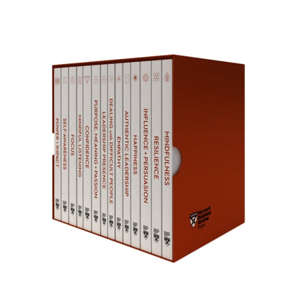 HBR Emotional Intelligence Ultimate Boxed Set 14 Books HBR Emotional Intelligence Series