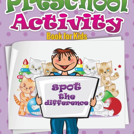 Preschool Activity Book for Kids (Spot the Difference)
