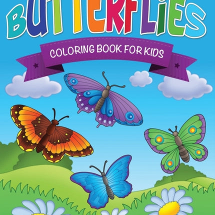 Butterflies Coloring Book for Kids