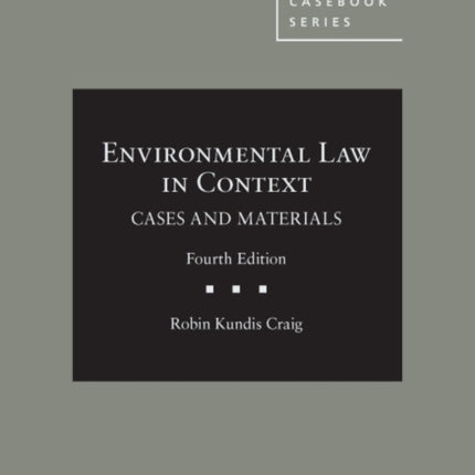 Environmental Law in Context