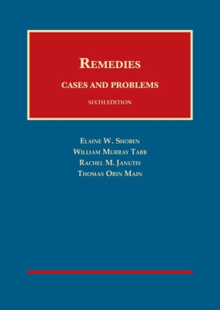 Remedies, Cases and Problems