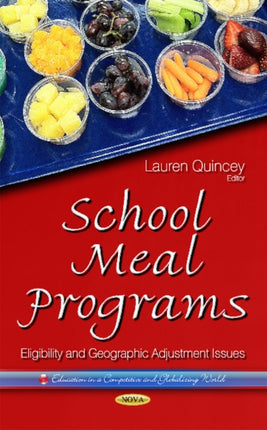 School Meal Programs: Eligibility & Geographic