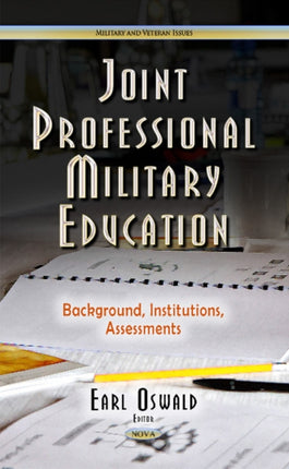Joint Professional Military Education: