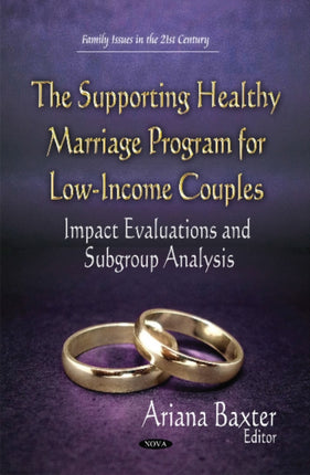 Supporting Healthy Marriage Program for Low-Income Couples: Impact Evaluations and Subgroup Analysis