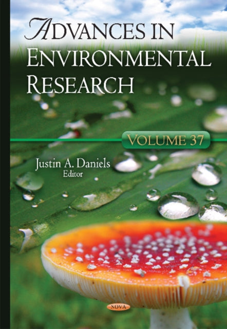 Advances in Environmental Research: Volume 37