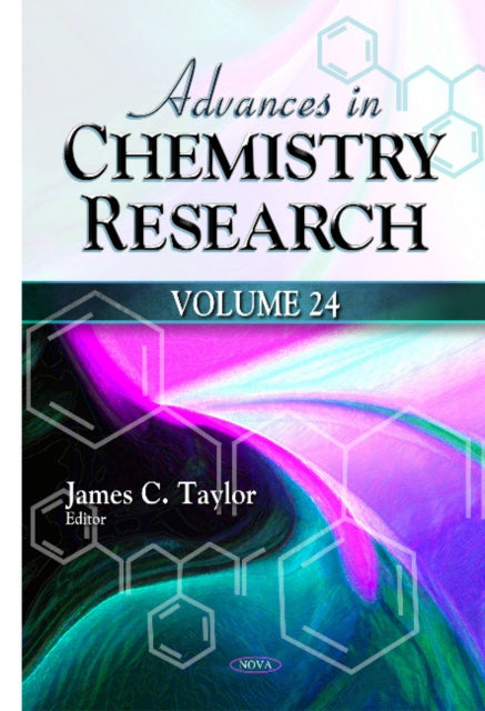 Advances in Chemistry Research: Volume 24