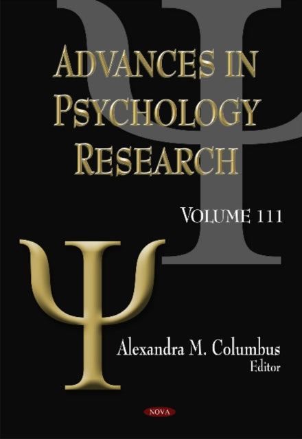 Advances in Psychology Research: Volume 111